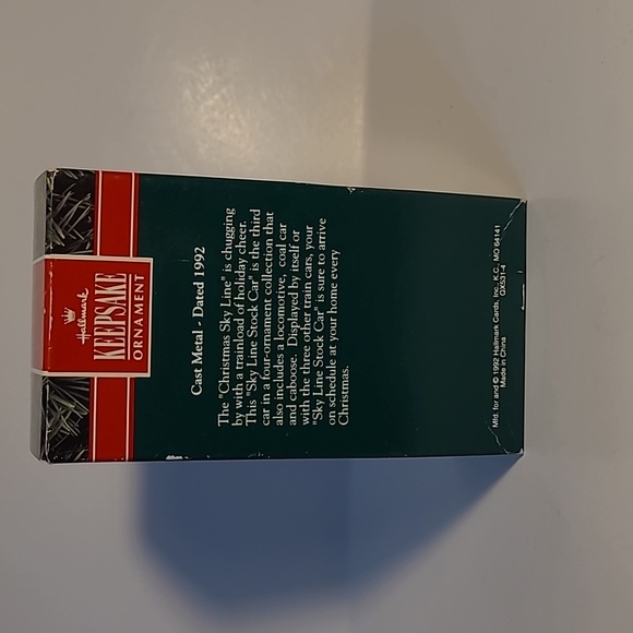 Full set of 1992 Hallmark Train ornaments - Picture 7 of 14